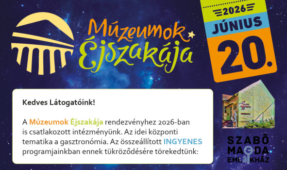 Múzeumok éjszakája - 2026